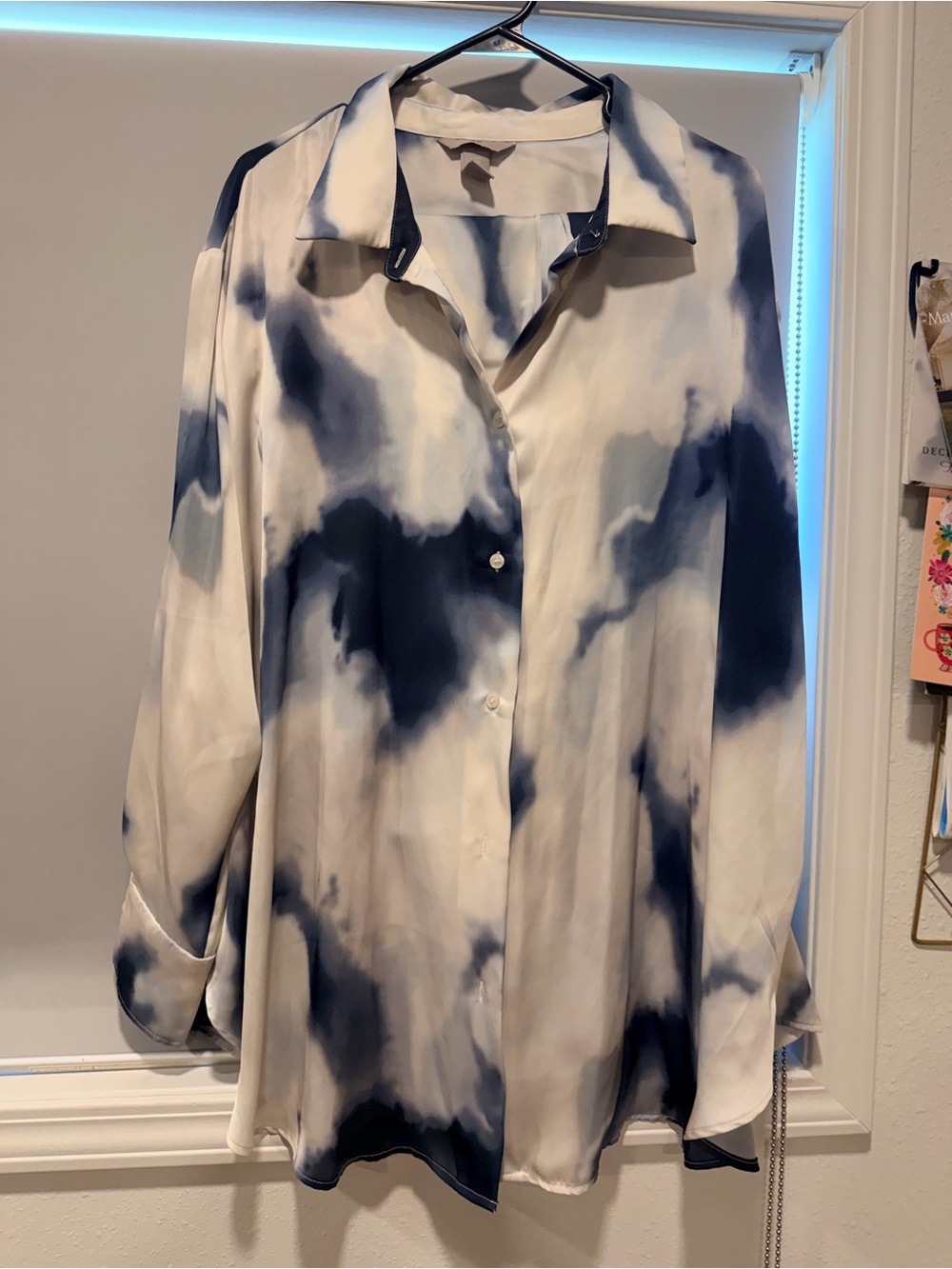 H&M Satin-Look Blouse and pant set